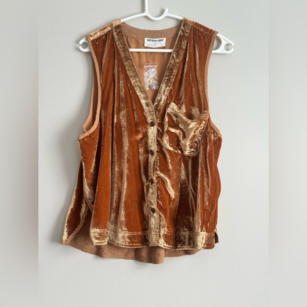 We The Free Velvet South
Side Amber small new vest free people - Picture 5 of 7